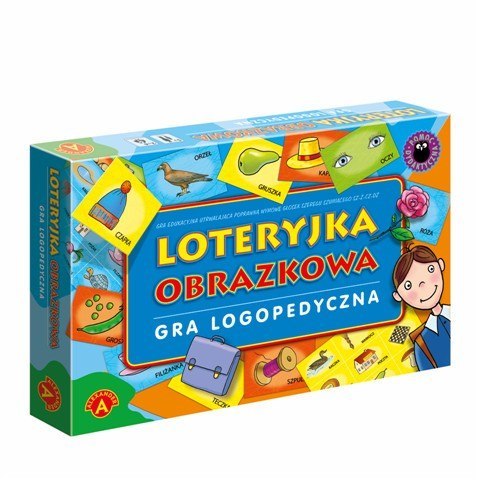 Gra Loteryjka Obrazkowa Logopedyczna Alexander