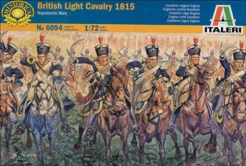 ITALERI British Light Calvary 1815 Italeri