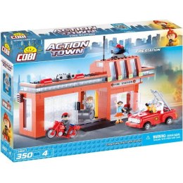 Klocki Action Town Depot Straży Pożarnej Cobi Klocki