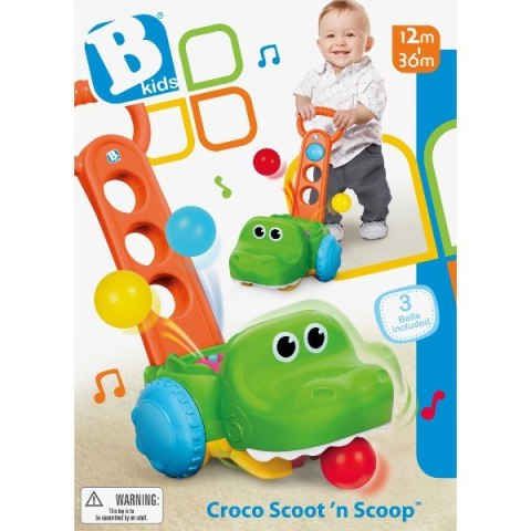 Kroko odkurzacz z piłeczkami B-kids