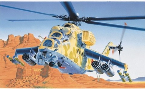 Model plastikowy MIL-24 Hind-D/E Italeri