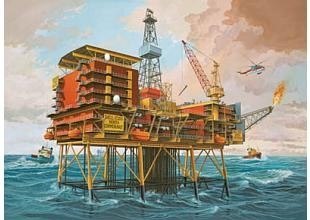 Model plastikowy Oilrig 'North Cormorant' Revell