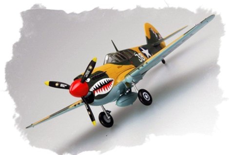 Model plastikowy P-40E Kitty hawk Hobby Boss
