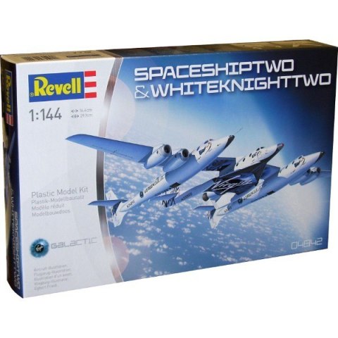 Model plastikowy Spaceshiptwo & Whiteknighttwo Revell