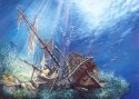 Puzzle 2000 elementów Zatopiony Galeon Castor