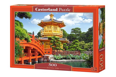 Puzzle 500 elementów Piękne Chiny Castor
