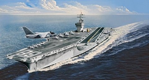 REVELL U.S.S. Nimitz CVN -68 (early) Revell