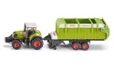 Traktor Class z Przyczepą Siku