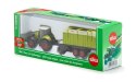 Traktor Class z Przyczepą Siku