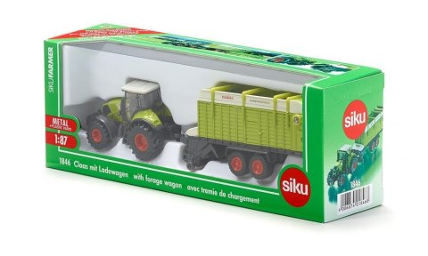 Traktor Class z Przyczepą Siku