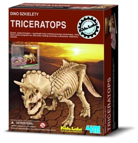 Wykopaliska Triceratops 4m