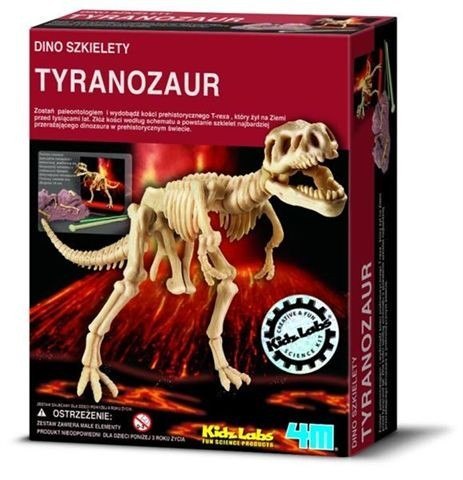 Wykopaliska Tyranozaur T-Rex 4m
