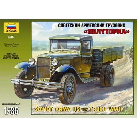 ZVEZDA Soviet light tr uck Gaz-aa Zvezda
