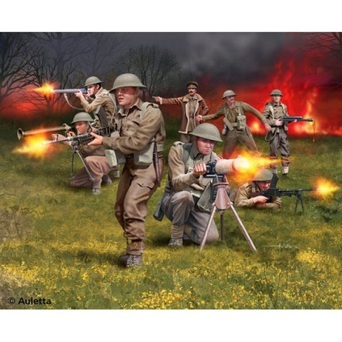 Zestaw figurek British Infantry WWII Revell