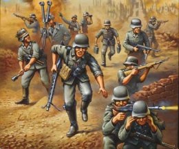Zestaw figurek German Tankgrenadiers WW II Revell