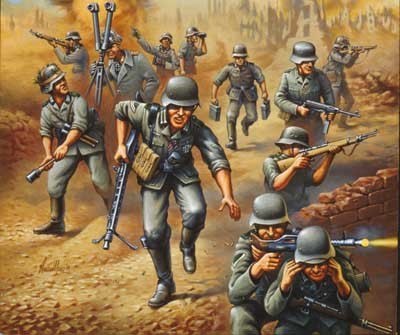 Zestaw figurek German Tankgrenadiers WW II Revell