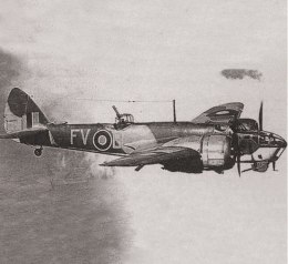 British Bomber Bristol Blenheim Zvezda