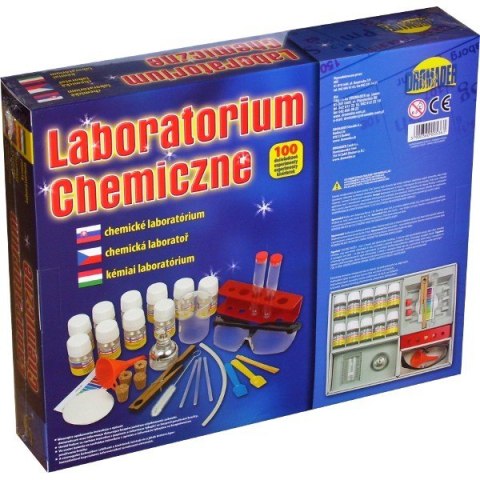 Chemik Zestaw 100 doświadczeń Dromader