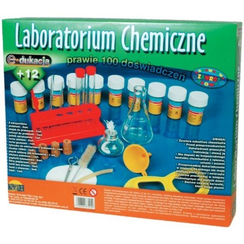 Chemik Zestaw 100 doświadczeń Dromader