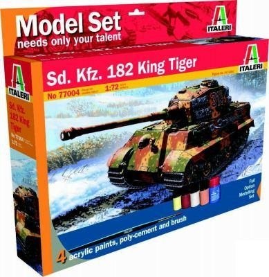 ITALERI Model set 'home play' King Tiger Italeri