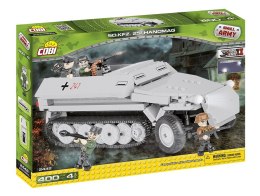 Klocki Armia Transporter Opancerzony 400 klocków Sd.Kfz. 251 Hanomag Cobi Klocki