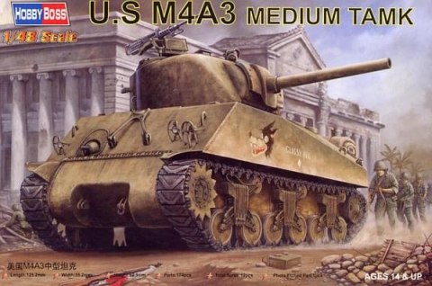 MODEL M4A3 Sherman Hobby Boss