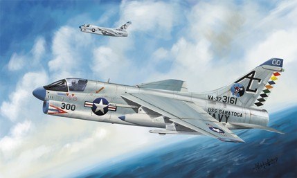 Model plastikowy A-7A Corsair II Hobby Boss