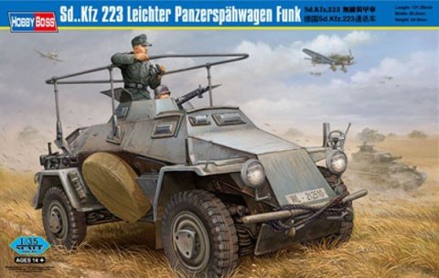 Model plastikowy Sd.Kfz.223 Leichter Hobby Boss