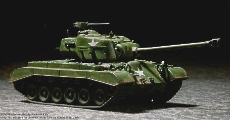 Model plastikowy US M26(T26E3) Pershing Trumpeter