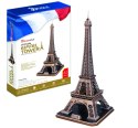 Puzzle 3D Wieża Eiffel Duży Zestaw Cubic Fun