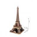 Puzzle 3D Wieża Eiffel Duży Zestaw Cubic Fun