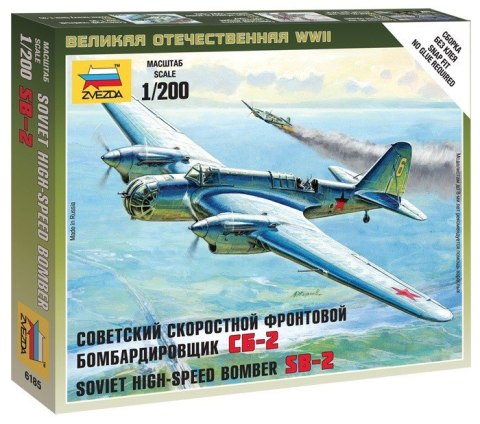 Soviet Bomber SB-2 Zvezda