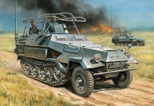 ZVEZDA Sd.Kfz.251/3 Ausf .B Zvezda