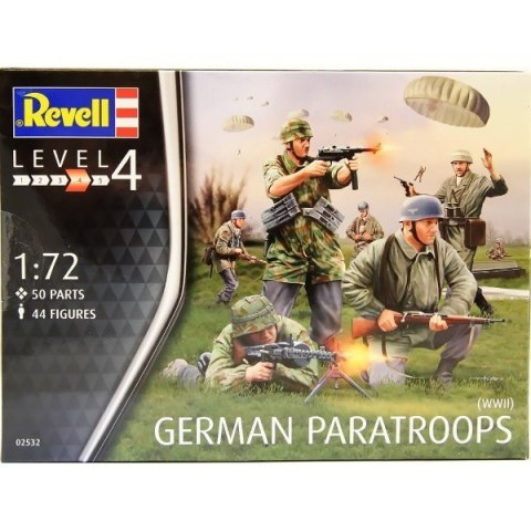 Zestaw figurek German Paratroopers WWII Revell