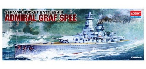 Model plastikowy Battleship Admiral Graf Spee Academy