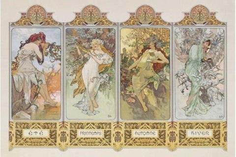 CLEMENTONI 1000 EL. MUCH A 'FOUR SEASONS' Clementoni