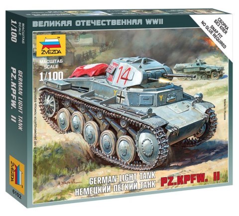 German Light Tank Pz.Kp.fw II Zvezda