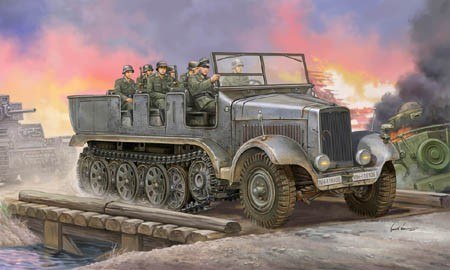 German Sd.Kfz.6 Trumpeter