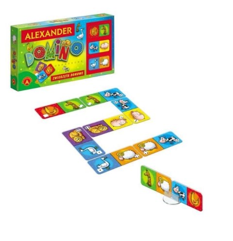 Gra Domino Zwierzęta Domowe Alexander