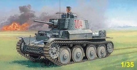 ITALERI German Pz.Kpfw.3 8(t) Ausf.E/F Italeri