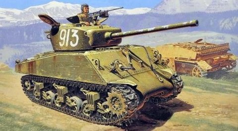 ITALERI M4A2 76mm Wet Sherman Italeri