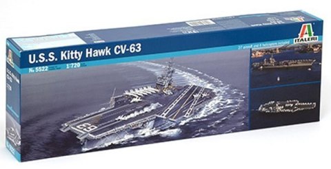 ITALERI U.S.S. Kitty Haw k CV-63 Italeri