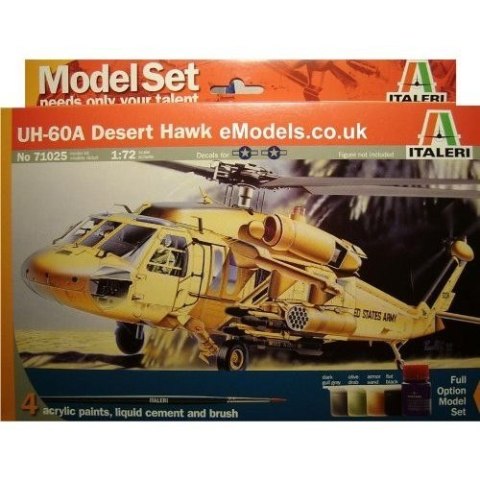ITALERI UH-60A Desert Ha wk gift set Italeri