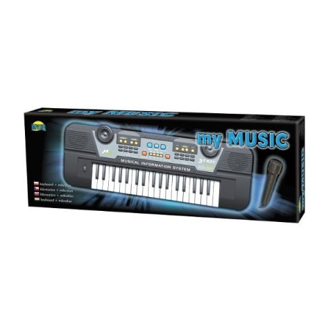 Keyboard średni z mikrofonem Dromader