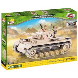Klocki Armia Panzer III ausf. J niemiecki czołg, 400 elementów Cobi Klocki