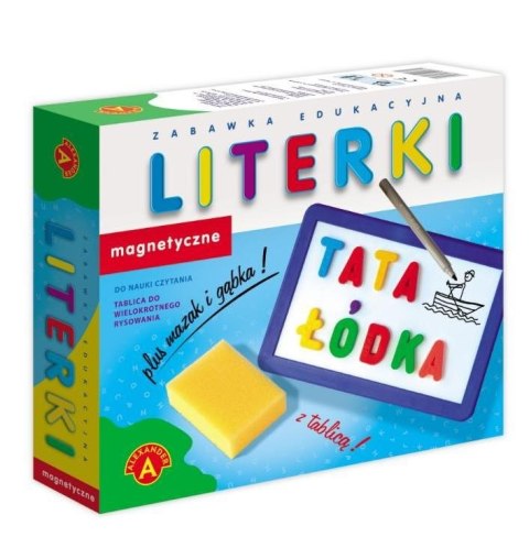 Literki Magnetyczne Z Tablicą Alexander