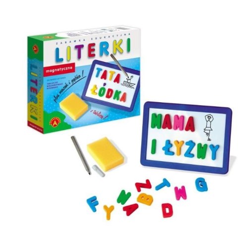 Literki Magnetyczne Z Tablicą Alexander