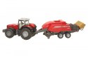 Massey Ferguson MF 8690 z prasą Siku