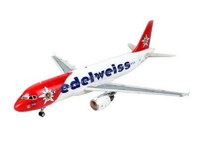 Model plastikowy Airbus A320 Edelweiss Air Revell