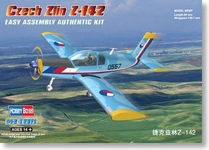 Model plastikowy Czech Zlin Z- 142 Hobby Boss